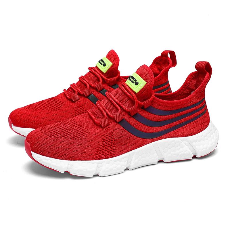 Men'S Casual Running Shoes Breathable Lightweight Sneakers Outdoor Sports Walking Tenis Shoes Luxury Athletic Jogging Shoes