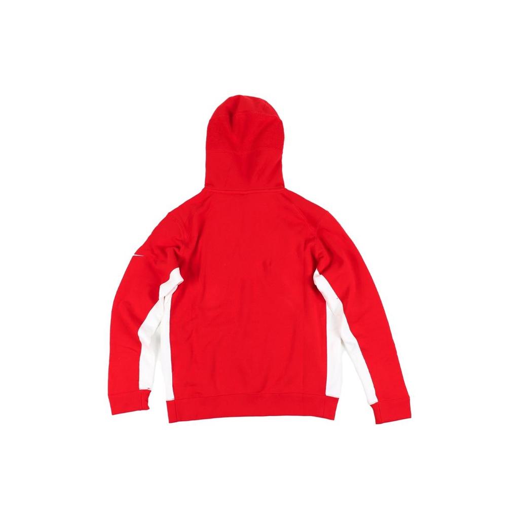 Nike Sweatshirts Men's Red Hooded Moderate Regular AJ2852-658