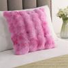 2pcs Modern-style Faux Rabbit Fur Pillowcase Set - Silky Soft Texture, Soft and Comfortable, Zipper Design Decorative Covers