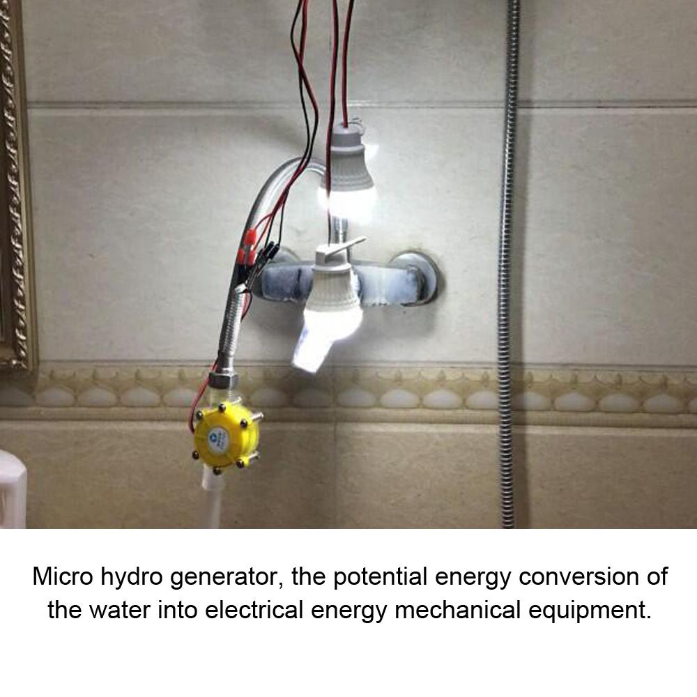Мини-стабильный насос для подачи воды, генератор заряда, гидроэлектрический микро-гидрокран, сделай сам