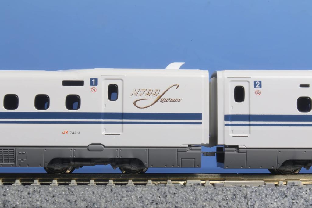 KATO N Gauge 10-1698 N700S Shinkansen Nozomi Add-on Set A (4-Car)