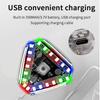 Colorful LED Warning Light Waterproof LED Flashing Light Car Rear Collision Light  Night Riding