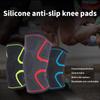 1 шт., наколенник для бега, фитнеса, спорта, на открытом воздухе, дышащий наколенник, протектор, поддерживающий бандаж, одинарный