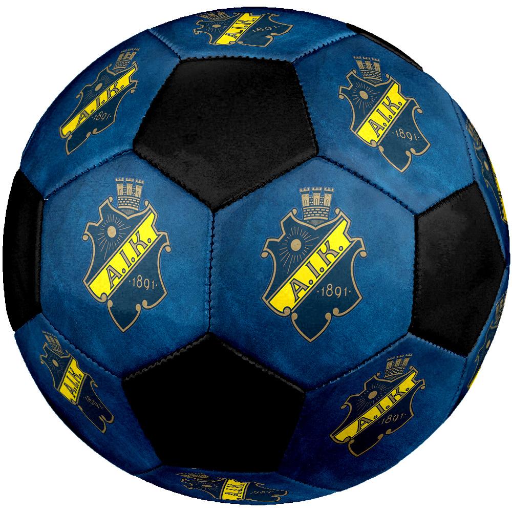 AIK Fotboll Soccer Ball Colorful All Ages Machine Stitched PVC Competition Ready Durable High-Bounce.SIZE5