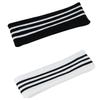 Повязка на голову Tete V с мотивом Line Tete Wear, черно-белый набор из 2 эластичных детских танцевальных аксессуаров для волос, простой популярный дизайн, мужской, женский, K-POP