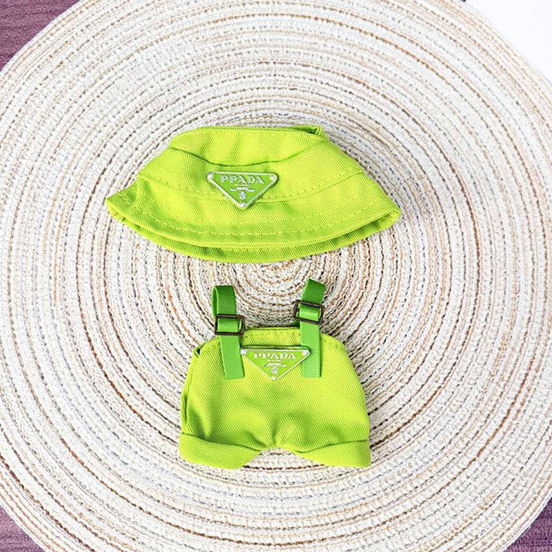 17 см одежда для куклы Лабубу джинсовая четырехлистный клевер комплект наряд аксессуары одежда своими руками детский подарок милая принцесса (Исключая куклы)