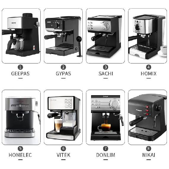 Double Spout 51mm Coffee Portafilter With 1 2 Cups Basket for Homix Hibrew h11 Oster Cecotec Phico Brayer br1101 Coffee Machine
