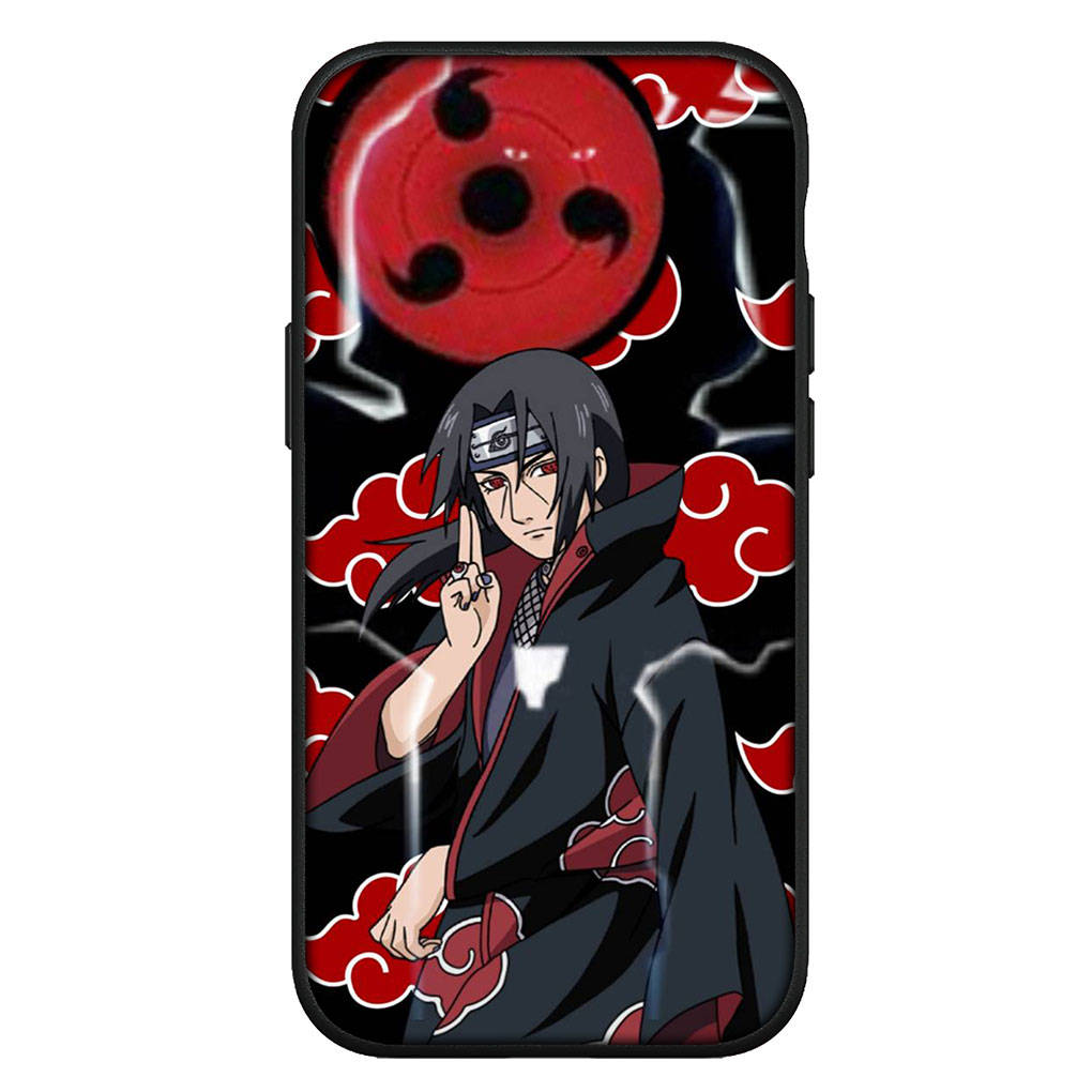 Чехол для iPhone 16 15 Xiaomi Redmi Note 14 13 12 11 Pro Max 16e Samsung Galaxy S25 S24 S23 Moto OPPO Huawei Naruto Itachi Uchiha Akatsuki Чехол для телефона