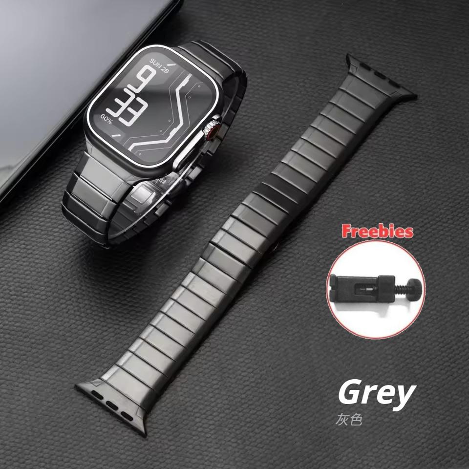 Luxury Metal Band For Apple Watch Ultra 3 49mm Business Stainless Steel Strap for Iwatch Series 11 10 9 8 7 6 5 4 SE3 42mm 44mm 45mm 46mm