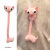 Long Neck Evil Sausage Dog & Chihuahua Plush Keychain Pendant Cute Stuffed Animal Doll for Machine Gift