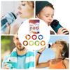 Pack Of 7pcs Flavour Ring Pods For Water Bottles, Fruit Flavour Pods, 0 Sugar Calories Aroma Capsules