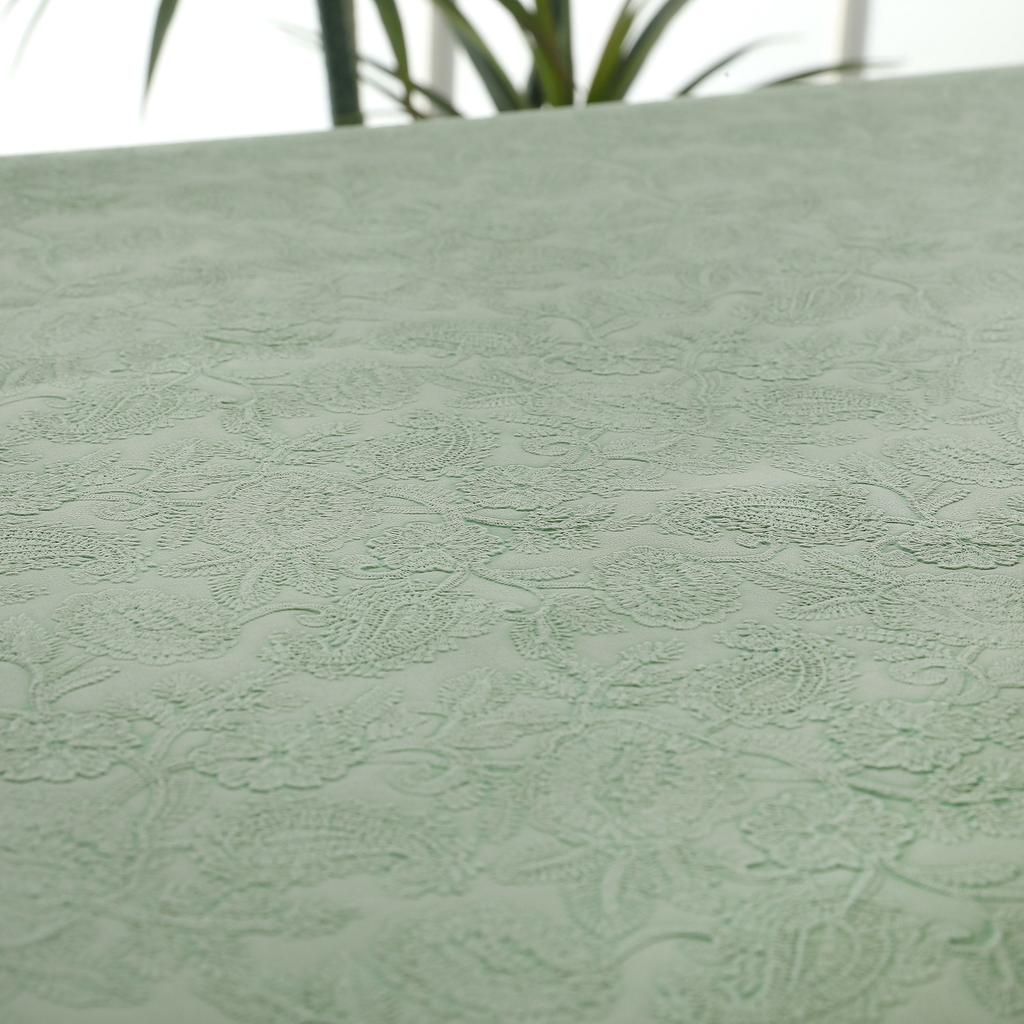 PU Leather Waterproof and Oil-proof Tablecloth Embossed Tablecloth Thickened Cloth Heat-insulating Light Luxury High-end Tablecloth