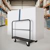 VEVOR Drywall Cart Dolly, 816 kg Load Capacity, 2-in-1 Steel Panel Truck Cart with 12.5 mm Swivel Casters