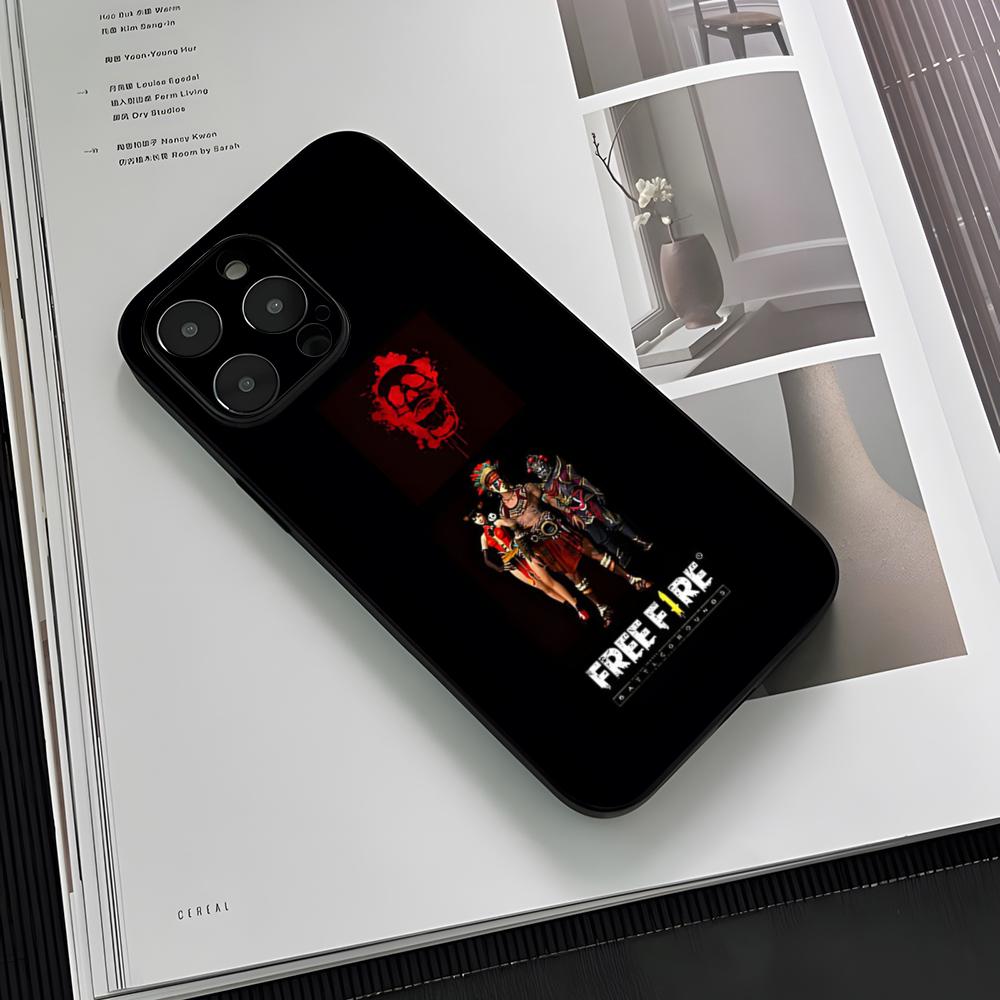 Чехол для телефона с игрой Free Fire для iPhone 16 15 12 14 Se 2020 16 Pro Max 11 13 Xr X The Guard Xs Mini Plus Funda Shell Cover