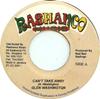 7inch Record GLEN WASHINGTON - Can't Take Away NONE Rashanco Music 2001 Jamaica Reggae, Ska & Dub Used