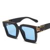 Модные дизайнерские солнцезащитные очки Мужские Женские Квадратной формы Стильные солнцезащитные очки для Мужчин Женщин Европейские Американские Женские Солнцезащитные очки