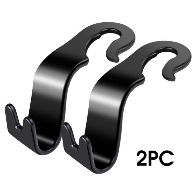 Портативный прочный автомобильный крючок с большой грузоподъемностью, прочный полуоткрытый дизайн, внутренний крючок для заднего сиденья, автомобильные аксессуары, маленький задний крючок