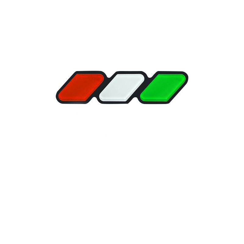 3-цветная наклейка на решетку радиатора, наклейка на задний багажник автомобиля, наклейка на значок, аксессуары для Toyota RAV4 FJ Cruiser Tacoma TRD