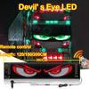 Devil's Eye Truck Windshield Remote Control Flexible Led Eye Animation Display Smart Scrolling Message Eye Soft LED Sign Board