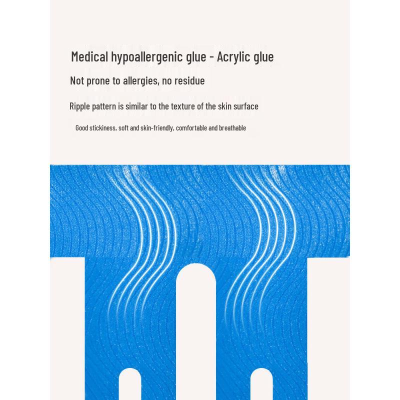 Кинезиотейп для спортсменов для поддержки мышц – Идеально подходит для колена и надколенника, марафонского бега и спортивных мероприятий
