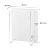 Yamazaki Magnetic Freezer Bag Holder, Tower, White, Approx. 7.7" W x 4.3" D x 9.8" H, Tower, Plastic Bag Storage, Magnetic, Tissue Case, 5048