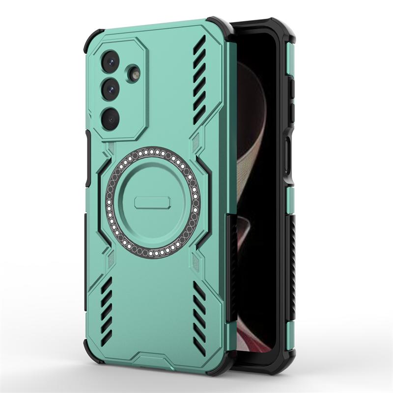 For Samsung Galaxy M36 Case Samsung Galaxy M36 5G Anti-knock Magnetic Adsorption Wireless Charge Back Cover For Samsung M36 Case