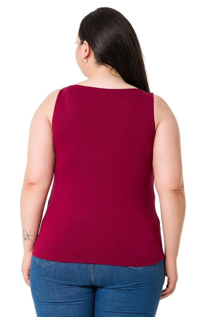 Women's Style Big Size Body Plus Size Strappy Half Lined Viscose Mink Body