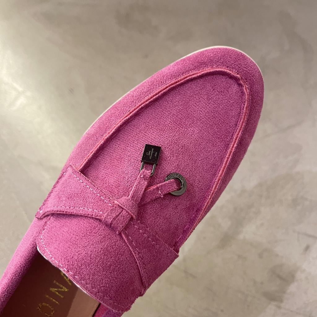 Женская обувь на плоской подошве весна-осень замшевые мокасины на платформе повседневная женская прогулочная нескользящая женская обувь