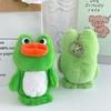 Cute Frog Plush Keychain Sweet Couple Backpack Accessory Cartoon Plushie