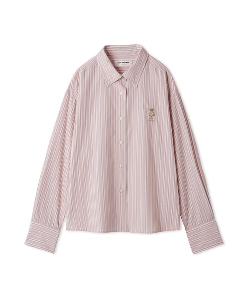 Lily Brown LilyBear Classic Shirt LWFB251069 Pink Women's