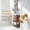 Exquisite Appearance Paper Roll Holder Copper Toilet Paper Holder Paper Towel Holder  Space Saving