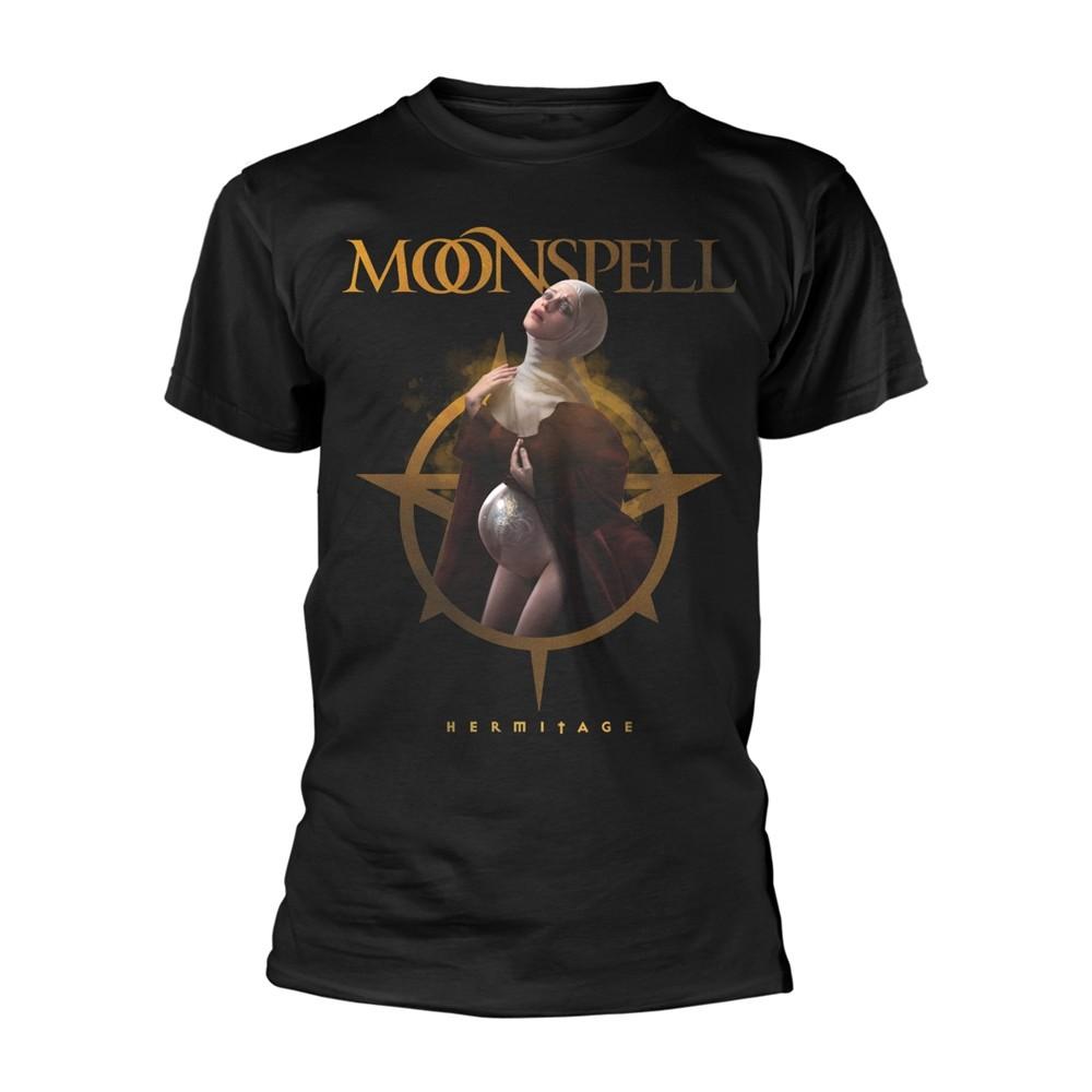 Men's Moonspell Hermitage T-shirt Medium Black