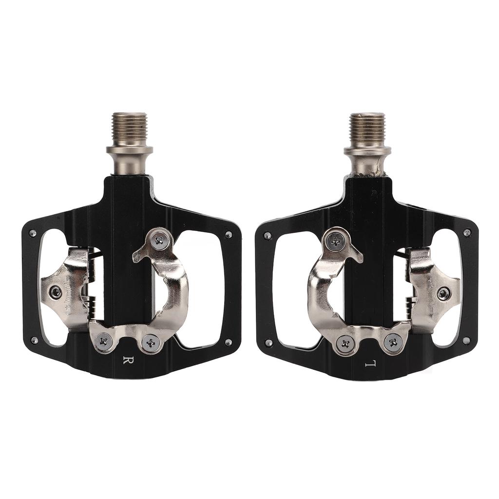 1 Pair set Multi Use Ultralight Sealed Bearings Bicycle Pedals Dustproof Self Locking PedalBlack
