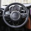 DIY Custom Original Car Steering Wheel Cover For Mini Cooper Coupe Clubman Countryman 2014- Leather Braid For Steering