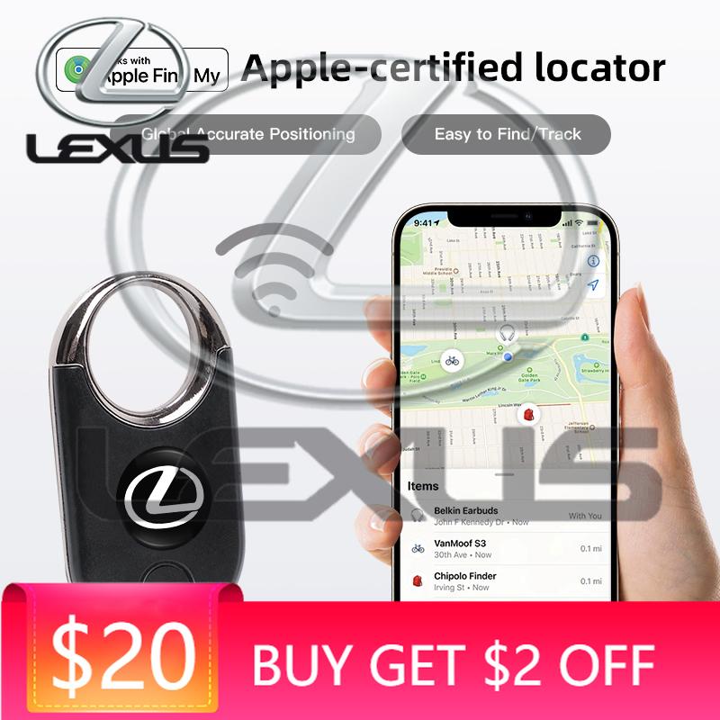 Брелоки IPhone Smart Tag GPS-трекер Анти-потеряшка Брелок для ключей автомобиля Для Lexus NX300h RX450h RX350 UX300h Ct200h UX250h IS250 GS3