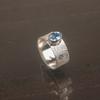 Natural Tanzanite Gemstone 925 Sterling Silver Jewelry Handmade Engagement Ring RR-3-2