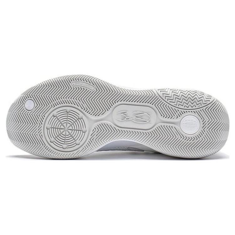 Li Ning Wade ALLDAY Wade ALLDAY Удобные износостойкие дышащие низкие баскетбольные кроссовки мужские Белые Серые ABPT007-4