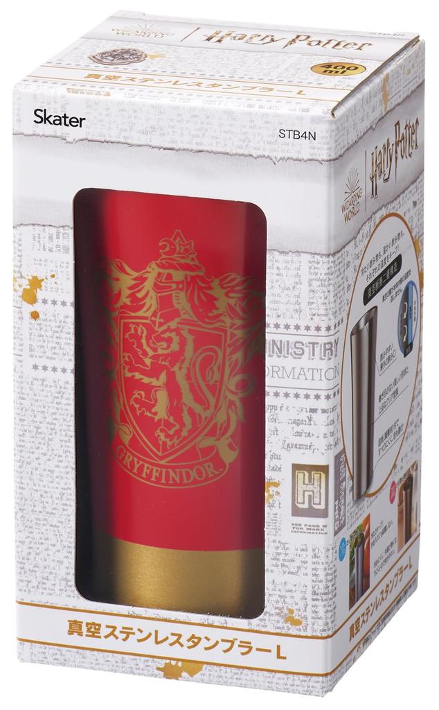 Skater Термоизоляционный стакан из нержавеющей стали 400 мл Гриффиндор Гарри Поттер STB4N