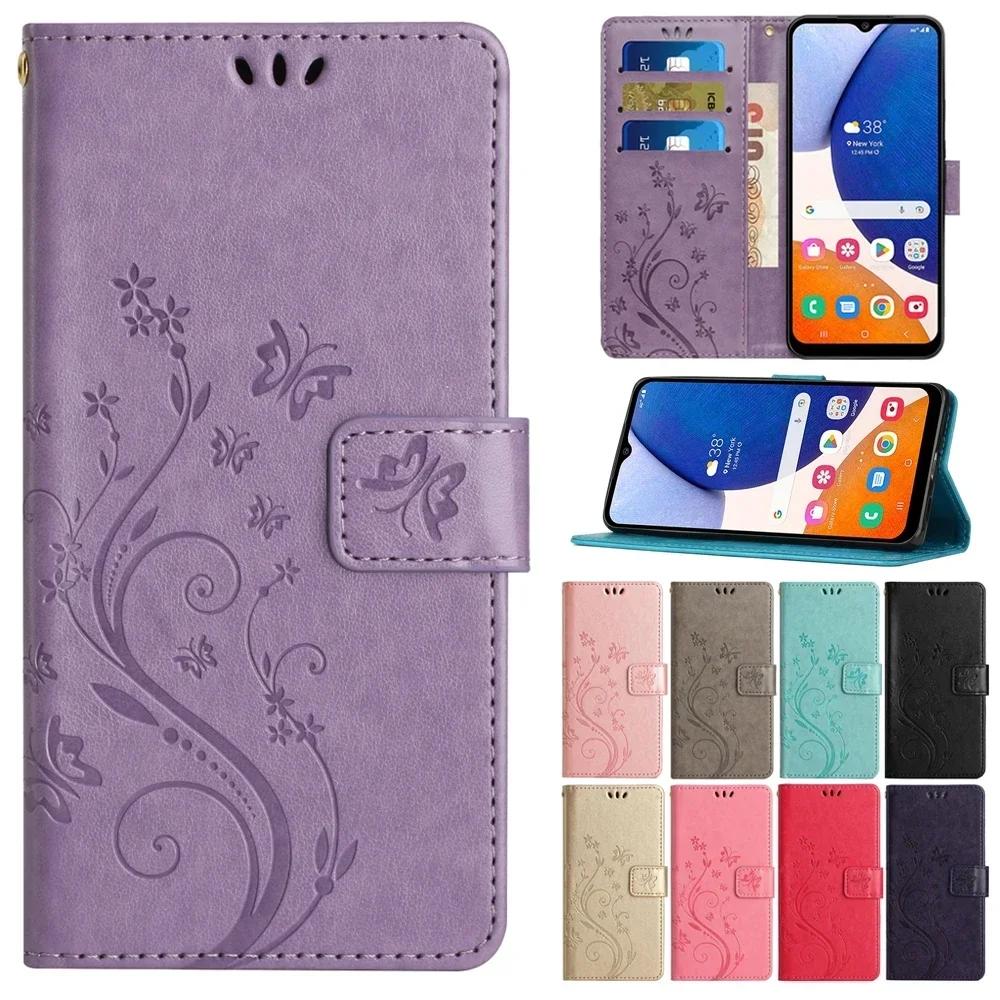 Wallet Flip Phone Case For Xiaomi 15T 15 14T 14 Ultra 13T Poco M6 X6 Pro C75 C65 Redmi Note 15 13 Pro Plus 14C 13C Stand Cover