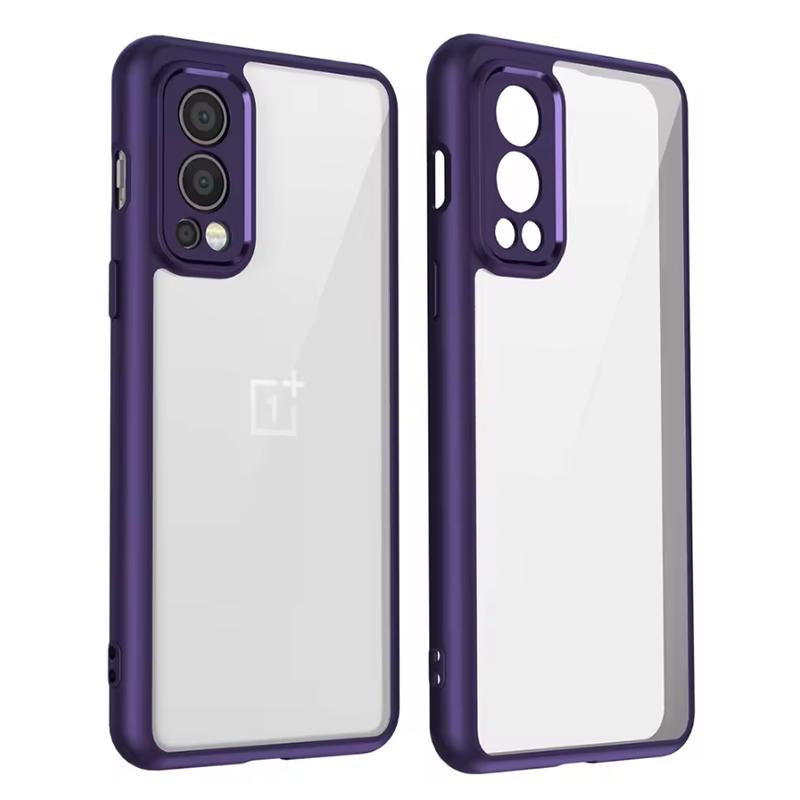 Чехол для OnePlus Nord 2 Чехол для телефона OnePlus Nord2 5G 1+ Nord2 Ударопрочный Силиконовый Бампер Воздушная Подушка Прозрачная Матовая Задняя Крышка Жесткий