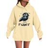 Women's Fashion Casual Long Sleeve Loose Printed Sweatshirt