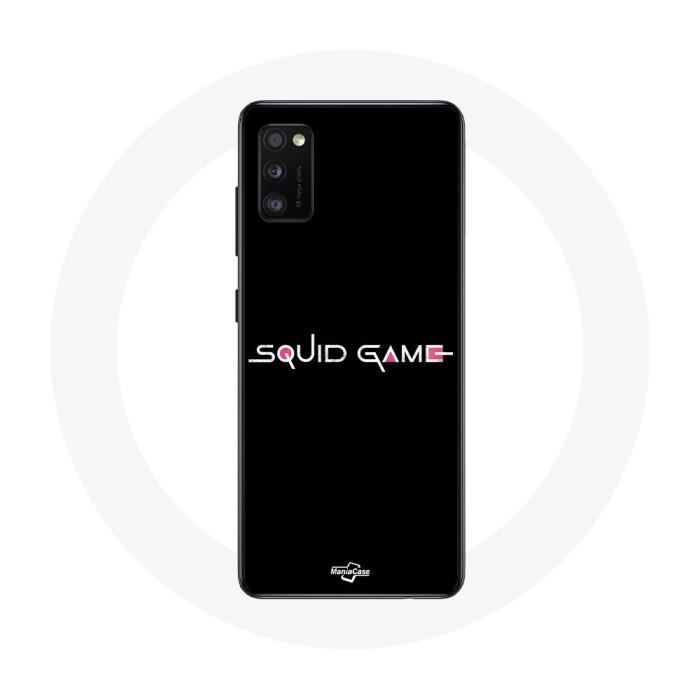 Coque - MANIACASE - Samsung Galaxy S20 - Souple - Noir - Squid Game logo