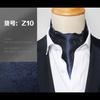 Elegant Men'S Scarf Trendy British Retro Suit Silk Scarf Shirt Neckline Scarf Spring Autumn Winter Business Scarf Scarf Scarf