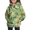 Girls' Hooded Tie- Sweatshirt - Pullover Print Top