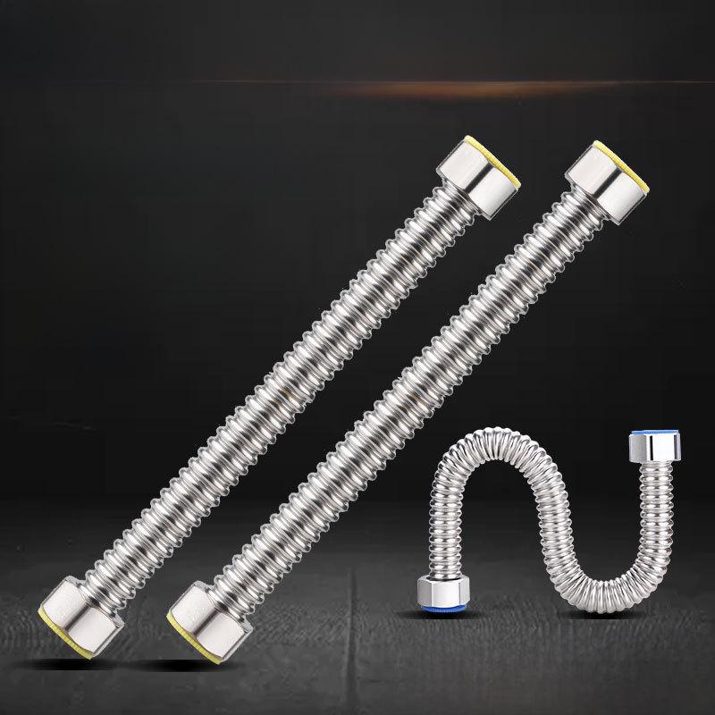 Lingxuan 304 Stainless Steel Explosion-Proof Water Inlet Hose for Electric Water Heaters