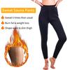Hot Thermo Sweat Leggings Sauna Pants for Women Neoprene Slimming Pants Workout Body Shapers Fitness Trousers Exercise Sweatsuit