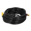 Portable CCTV Cable 2-In 1 Video Power Cord  +  Connector for Surveillance Camera DVD Player(10m 32.8ft )