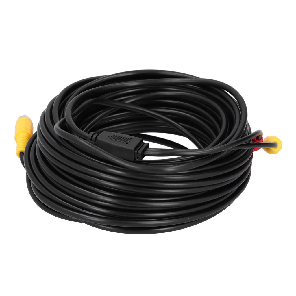 Portable CCTV Cable 2-In 1 Video Power Cord + Connector for Surveillance Camera DVD Player(10m 32.8ft )
