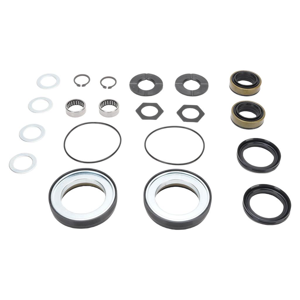 Outer Axle Dust Seal Inner Tube Seal Needle Bearing Snap Ring Thrust Washer Seals Kit 701166X Replacement for Super