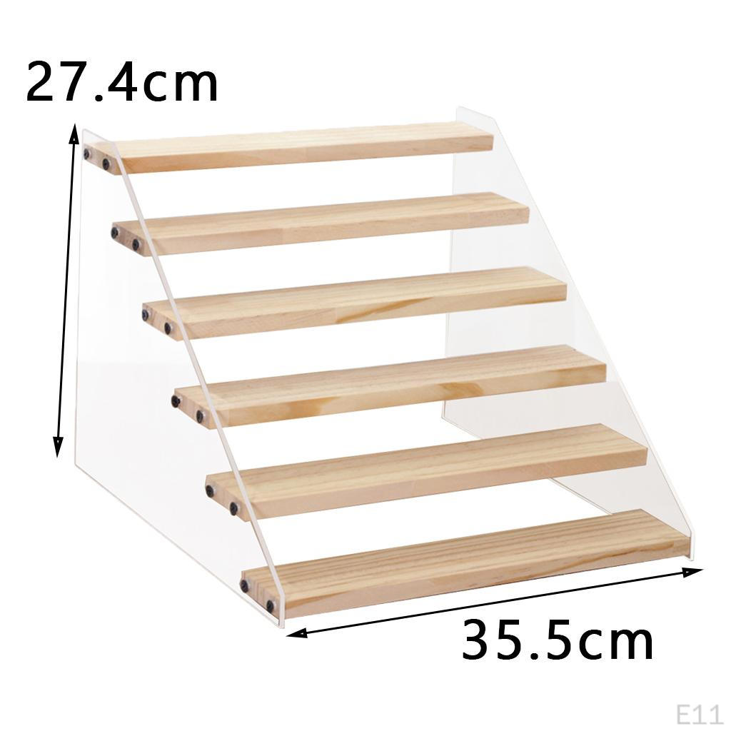 Acrylic Cupcake Display Stand, Collection Organizer Shelf, Desserts Holder, Collections